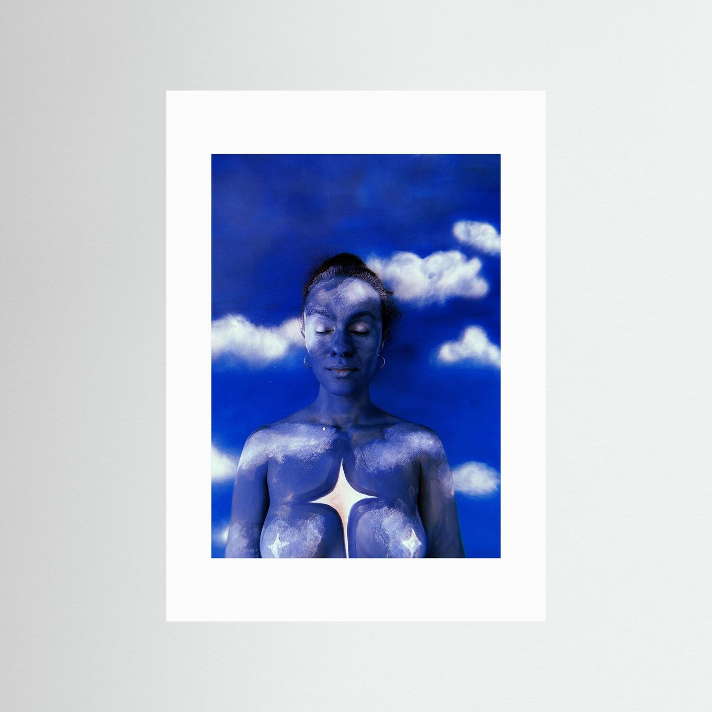 PEACE in the clouds - Bodypaint (Print)